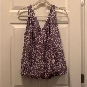 Lavender sleeveless top!